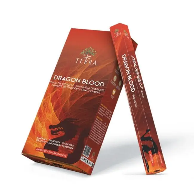 Encens Terra Sang de Dragon hexa sans charbon