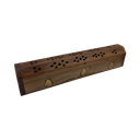 Porte Encens Coffret en Bois 30cm