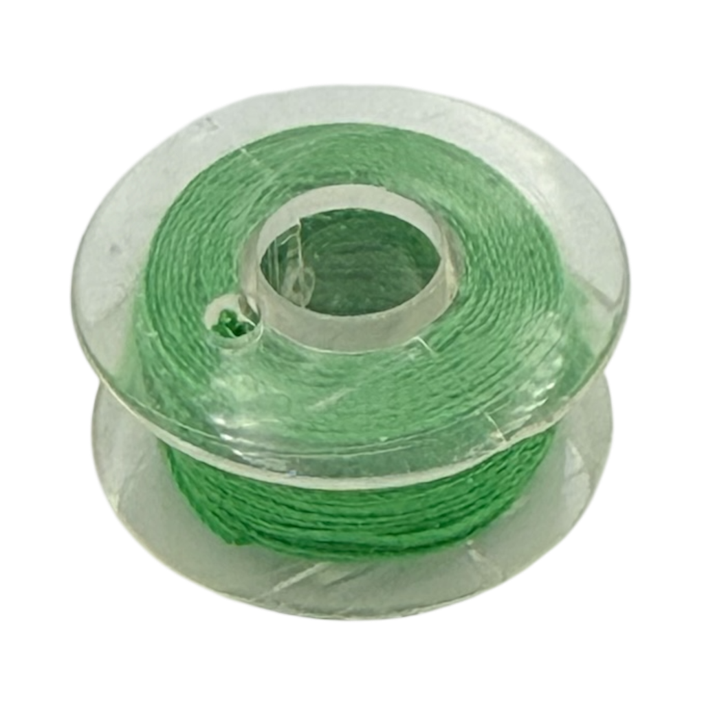 [2105404] Fil Vert à Coudre sur Canette Plastique x1