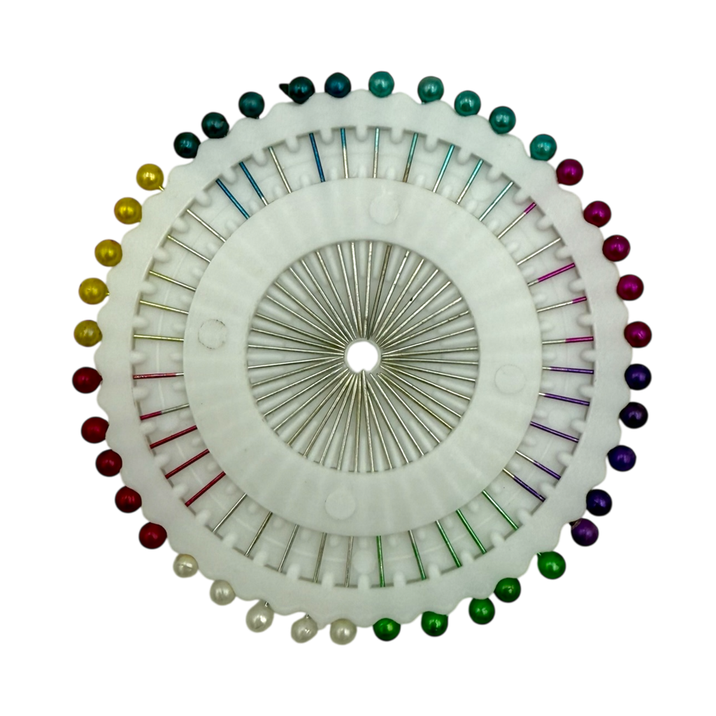  40 Epingles à Coudre en Têtes Sphériques 8 Couleurs