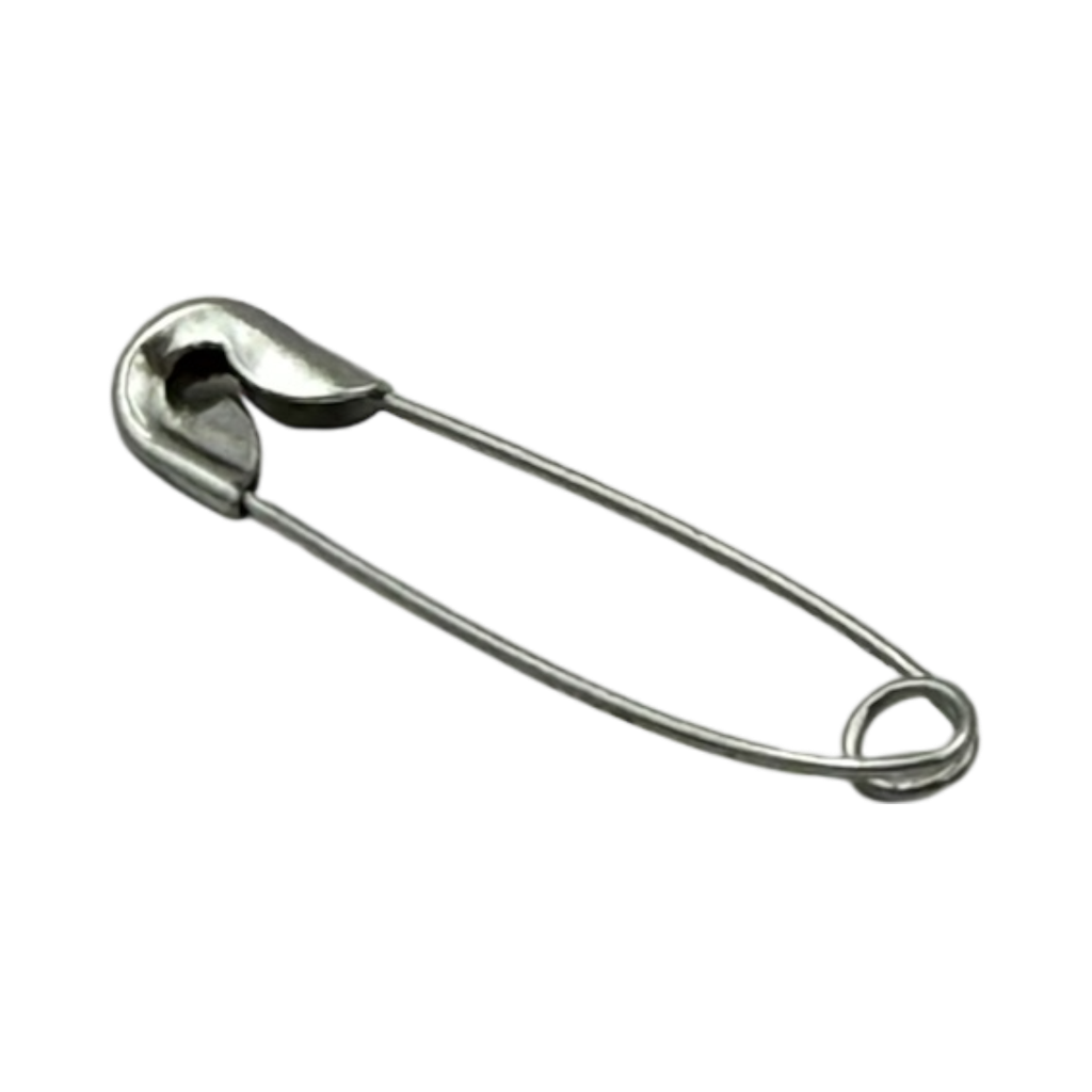 Epingle à Nourrice 27mm Argentée 
