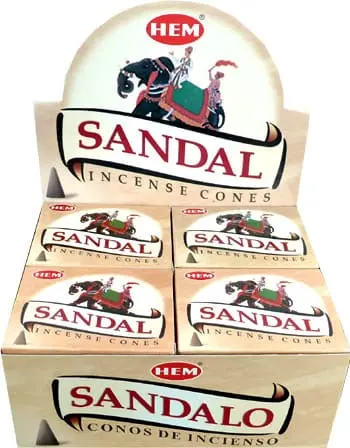 [SAN747] Encens Hem Santal cones