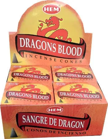 [DRG734] Encens hem sang de dragon cones