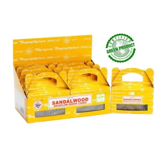 [BFS-SAN] Cônes Backflow Satya Bois de Santal 1pcs