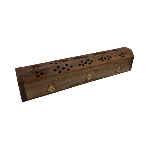 [SE-05-ELE] Porte Encens Coffret en Bois 30cm