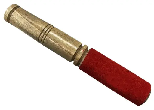 [MAI18R] Maillet en bois rouge pour Bol chantant 18cm