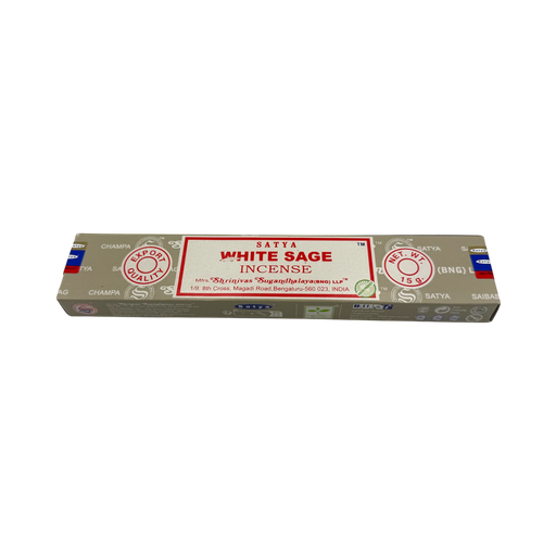 [WHITE-15G] WHITE SAGE Satya 15g x1 