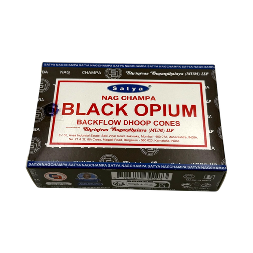 [C-OPI-10CO] NAG CHAMPA OPIUM NOIR 1X 10 CÔNES A REFLUX 