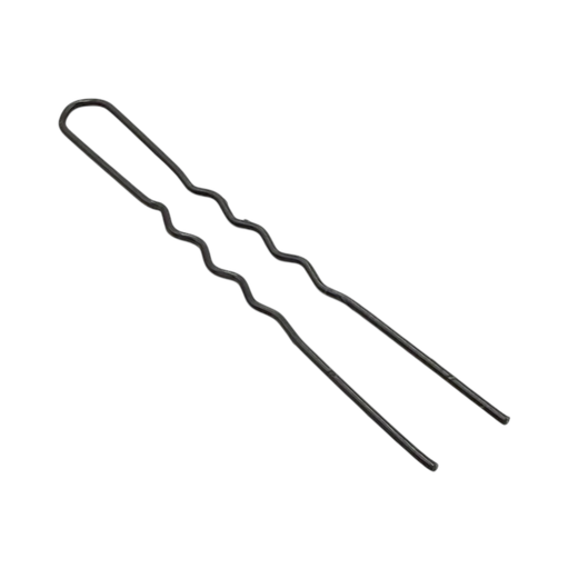 [2105487] Epingles à cheveux invisibles noires 1 x 5.5cm