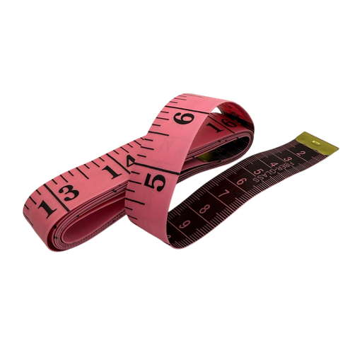 [2105129] Mètre Ruban Souple Rose-noir 150cm/19mm - 60 Pouce