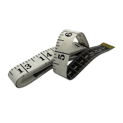 [2105660] Mètre Ruban Souple Blanc-noir 150cm/19mm - 60 Pouce