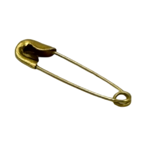 [2105409] Epingle à Nourrice 22mm Dorée 